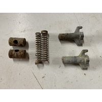 SUZUKI KINGQUAD LTF LTA 400 EIGER BRAKE CABLE WING NUT SPRING SPACER