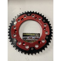 HONDA 45 TOOTH REAR STEALTH SUPERSPROX SPROCKET RED CR CRF CRFX XR 125 150 250 400 450 500 650