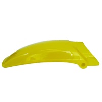 YELLOW MINI BIKE REAR PLASTIC GUARD FENDER - UNI FIT / GENERIC NOT OEM