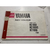 GENUINE YAMAHA KART RC KT 100 J JC CO CART PARTS CATALOGUE 137G9-400E1 DIAGRAMES