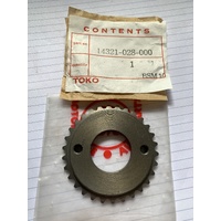 HONDA CT 110 POSTIE BIKE CAM SHAFT GEAR CAM CHAIN TOP SPROCKET 14321-028-000