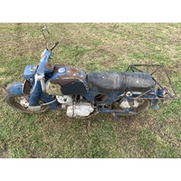 HONDA C 77 305 FOR PARTS OR PROJECT MOSTLY COMPLETE 