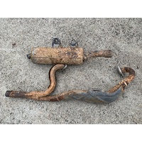 CANAM OUTLANDER V TWIN 500 650 800 EXHAUST SYSTEM GEN 1 08 -  - 12