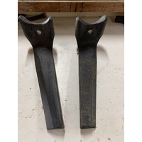 POWER HARROW POINT BLADE TINE KUHN ONE PAIR LEFT + RIGHT 52596410 52596510 