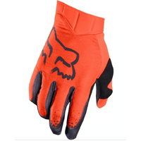 FOX RACING MX AIRLINE MOTH ORANGE GLOVES  SIZE  LARGE CLEARANCE