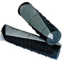 SCOTT BLACK GREY DUECE ATV HAND GRIPS HONDA YAMAHA KAWASAKI SUZUKI POLARIS TRX YFM KLF LTA LTF