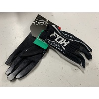FOX RACING MX FLEXAIR RACE GLOVES  BLACK  SIZE LARGE CLEARANCE