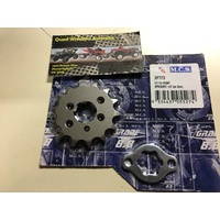 HONDA CT 110 POSTIE FRONT SPROCKET 14 TOOTH WITH MOUNT PLATE