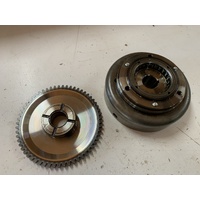 YAMAHA GRIZZLY 350 BRUIN STARTER CLUTCH AND FLYWHEEL ROTOR