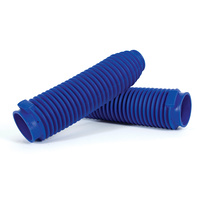 SMALL PROGRIP FORK BOOTS GATOR VMX 40 / 45 mm BOTTOM 34 /37 mm TOP BLUE YZ KX CR RM