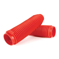 SMALL PROGRIP FORK BOOTS GATOR VMX TOP 34 - 37 mm BOTTOM 40 - 45 mm RED CR