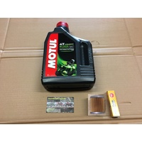YAMAHA WR 250 450 F 2003 - 2008 ENGINE SERVICE KIT MOUTL 5100 OIL FILTER SPARK