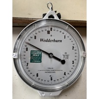 WEDDERBURN HANGING SHOP SCALES DOUBLE SIDED NO BASKET TYPE 475 10 KG