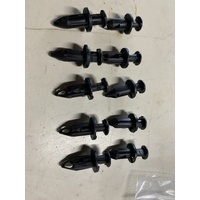 HONDA SXS PIONEER 500 520 700 1000 PLASTIC FENDER PUSH IN CLIP 10 PACK