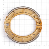 YAMAHA YFM 250 YFM BEARTRACKER BEAR TRACKER REAR BRAKE SHOES  S100