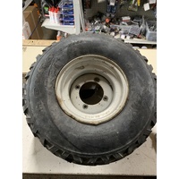 KAWASAKI MULE 4010 KAF 950 DIESEL USED FRONT WHEEL - RIM TYRE 23 11 10