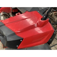 HONDA PIONEER SXS 700 FRONT LEFT RED FENDER GUARD   2014 - 2025