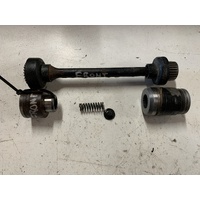 YAMAHA GRIZZLY 700 550 FRONT DIFF TAIL / PROP SHAFT & COUPLING SET 07 - 2015