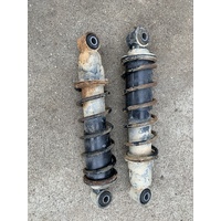 KAWASAKI MULE 2510 3010 4010 KAF 950 diesel REAR SHOCKS PAIR SUSPENSION 2000 - 2013
