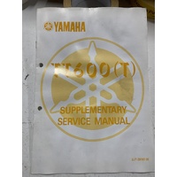 YAMAHA TT 600 T SUPPLEMENTARY SERVICE  MANUAL 2JT-28197-20 WIRING DIAGRAM 