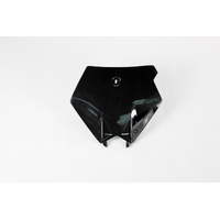 UFO KTM SX SXF 125 250 450 2003 - 2006 FRONT BLACK NUMBER PLATE 