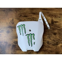 HONDA XR 100 80 70 2001  USED FRONT WHITE NUMBER PLATE