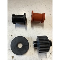 HONDA SXS 700 PIONEER EXHAUST MUFFLER RUBBER BUSH REFERB KIT