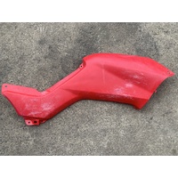 HONDA TRX 350 2004 - 2006  RIGHT HAND RED PLASTIC TANK SIDE COVER  400 FA 2004 - 2007