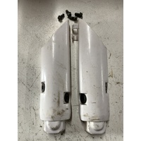 GENUINE YAMAHA TTR  50 E FRONT FORK PLASTIC GUARDS WHITE 2006 - 2016