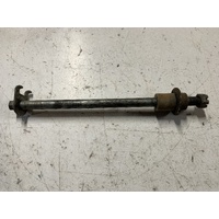 SUZUKI DS 80 JR REAR WHEEL AXLE NUT AND LEFT AND RIGHT SPACER