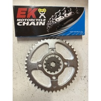 HONDA CT 110 POSTIE 428 ek CHAIN FRONT 14 T AND REAR 45 T JT SPROCKET KIT