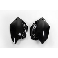 UFO HONDA CRF R 450 200 5 2006  BLACK RADIATOR FUEL TANK SHROUDS PAIR SET LEFT AND RIGHT