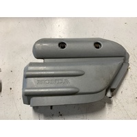 HONDA TRX 500 2005 - 2011 FM TM LEFT HAND ENGINE PLASTIC COVER SILVER