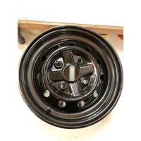 SUZUKI LTA LTF 400 KINGQUAD EIGER FRONT BLACK STEEL RIM 12 X 6 INCH
