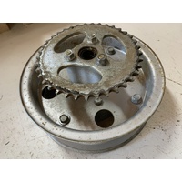 HONDA Z 50 J 1981 REAR WHEEL RIM / HUB , SPROCKET BRAKE DRUM 8 X 2.5