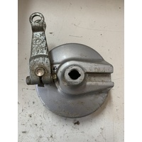 HONDA Z 50 J 1981 REAR  BRAKE BACKING PLATE WITH ARM CAM SHOES