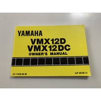 YAMAHA V MAX VMAX VMX12D VMX12DC 1200 OWNERS MANUAL BOOK 3JP-28199-13