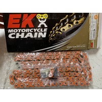 EK 520 LITE X RING CHAIN  ORANGE KTM CRF WR WRF YZ YFX TE FE KX KXF RMX RM RMZ DR XR