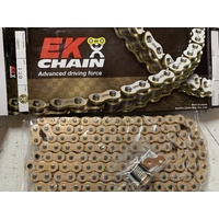 EK 530 SRX2 X RING CHAIN GOLD RIVIT LINK TENERE 700 M7 R1 R2 XS BANDIT YAMAHA SUZUKI KAWASAKI SUZUKI KTM