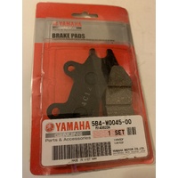GENUINE YAMAHA RHINO YXR 660 700 RIGHT HAND SIDE BRAKE PADS 5B4-W0045-00