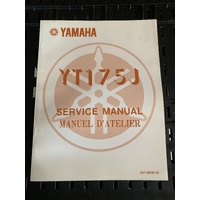 GENUINE YAMAHA SERVICE MANUAL BOOK YY 175 J TRIKE 5V7-28197-70 WORKSHOP