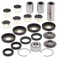 YAMAHA YFM 350 X WARRIOR REAR SUSPENSION LINKAGE RECO KIT BEARINGS SEALS SPACERS 1002