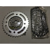 HONDA XR & CRF 50 CHAIN & SPROCKET KIT 14 T FRONT 37 T REAR 420 CHAIN