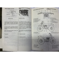 SUZUKI ALT 125 GENUINE OWNERS MANUAL TRIKE THREE WHEELER