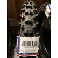 MITAS TERRA FORSE MX SM TT 90 / 100 X21 51M RED KTM EXC WR YZ CR CRF YZF WRF RMX RMZ RM KLX DR DRZ TE