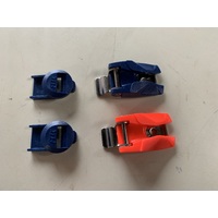 FOX INSTINCT BOOT CAM CLIP BUCKLE PASS KIT BLUE ORANGE