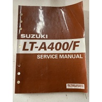 GENUINE SUZUKI LTF LTA EIGER 400  WORKSHOP / SERVICE MANUAL BOOK