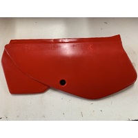 HONDA CTX 200 BUSH LANDER LEFT HAND RED PLASTIC SIDE COVER SMALL CRACK