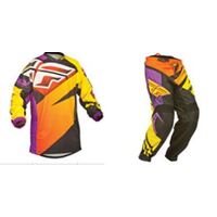 FLY RACING F 16 YELLOW PURPLE BLACK 36 PANTS & XL JERSEY SET BMX VMX MX MTB OFF ROAD