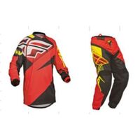 FLY RACING F 16 RED BLACK 38 PANTS & XL JERSEY SET BMX VMX MX MTB OFF ROAD